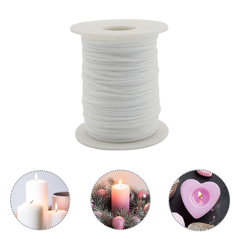 Candle Making Activity - 1 Roll 61m Cotton Braid Candle