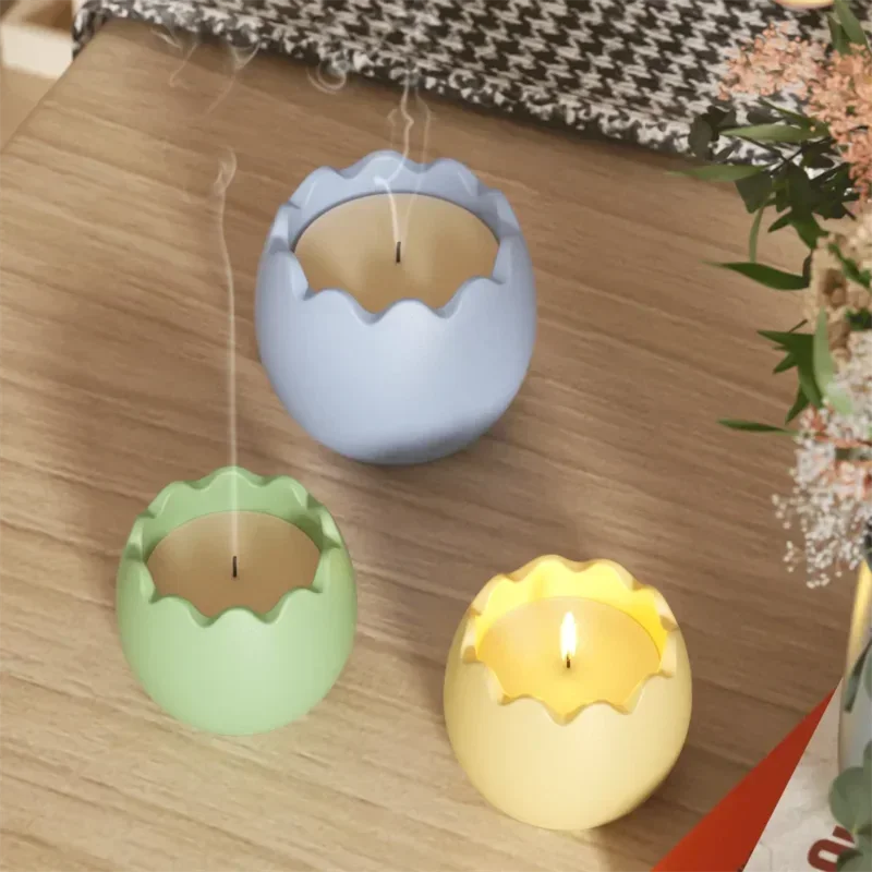 Candle Making Vessels - 2026 new nicole bunny-topped easter egg