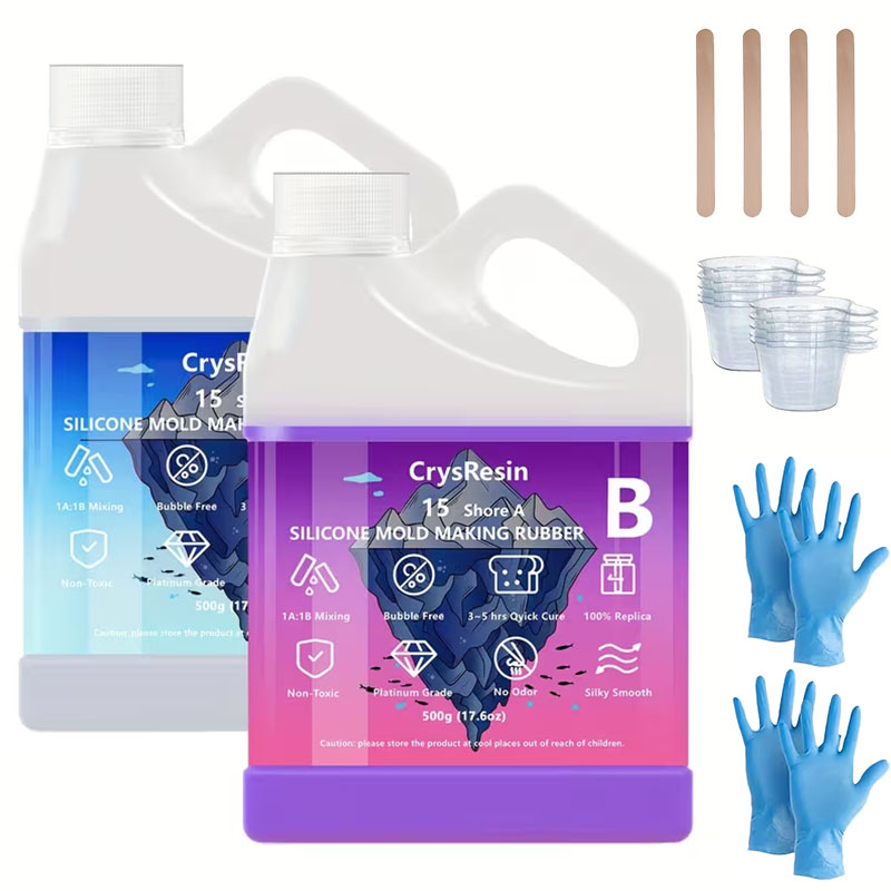 500ml 2 Bottles Liquid Silicon - Candle Making Kit review and price