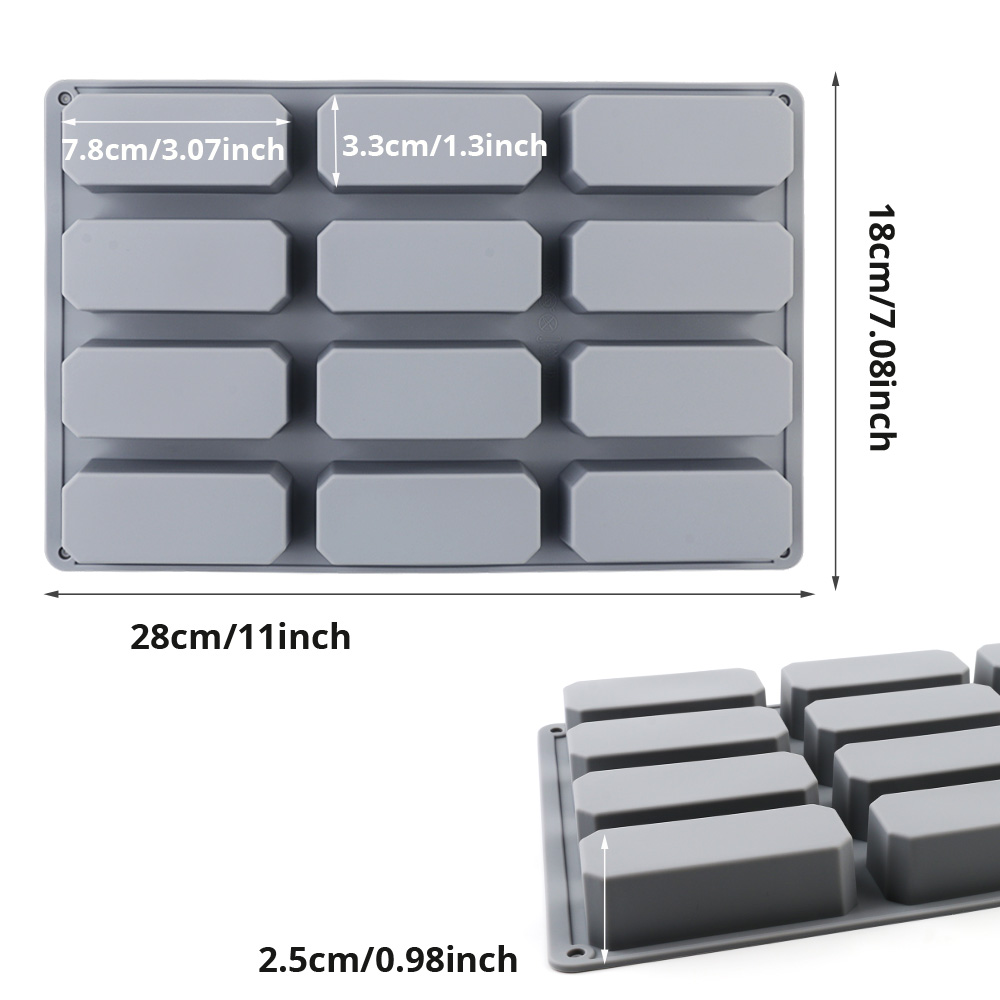 Silicone Rectangular Cake Mold - Candle Making Vessels review and price