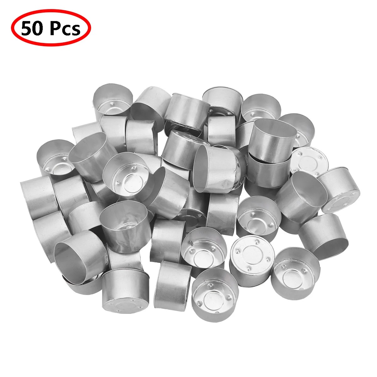 50-100Pcs Round Aluminum Tea L - Candle Making Vessels review and price