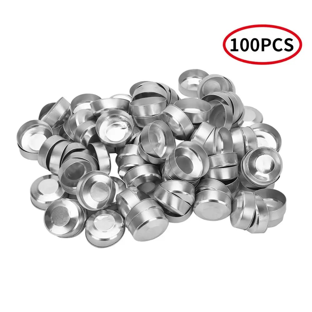 50-100Pcs Round Aluminum Tea L - Candle Making Vessels review and price