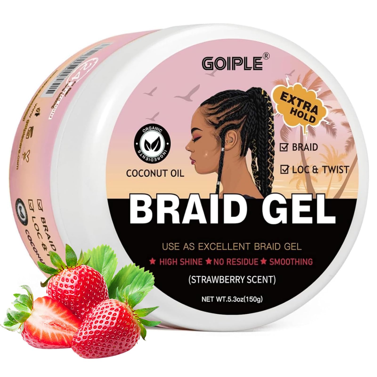 GOIPLE 5.3oz Strawberry Scent  - Coconut Wax Flake review and price