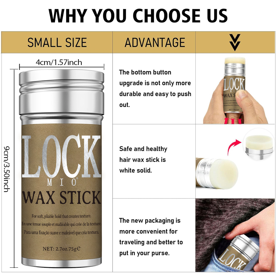 LOCKMIO Wax Stick Natural Coco - Coconut Wax Flake review and price