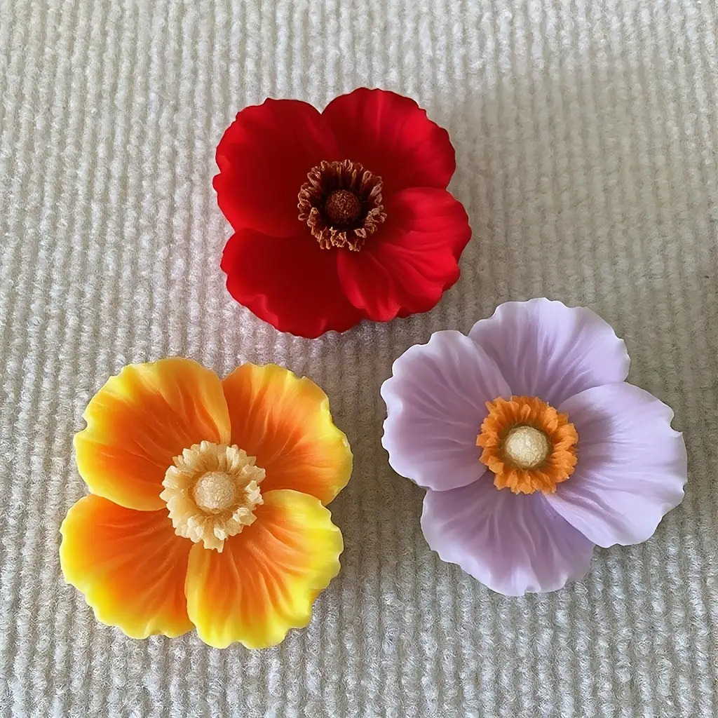 Flower Silicone Candle Mold, C - Candle Making Vessels review and price