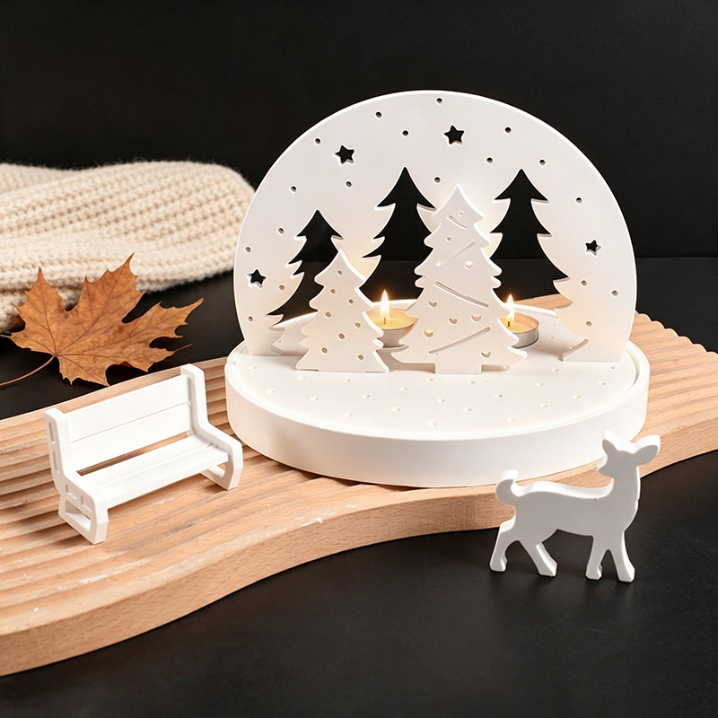 Christmas Elk Tealight Candle  - Candle Making Kit review and price