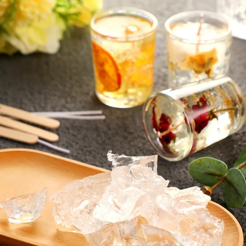Transparent Crystal Wax, Jelly - Candle Making Vessels review and price