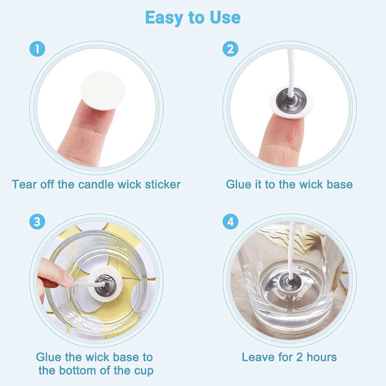 400PCS/100PCS Candle Wick Stic - Candle Making Activity review and price