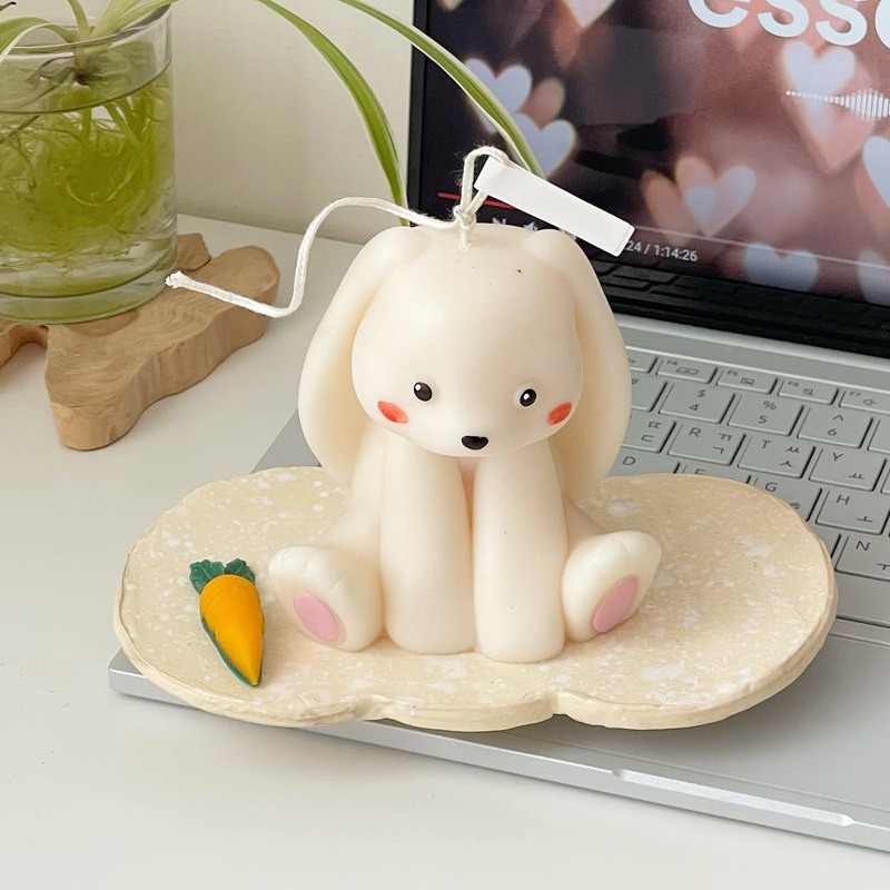 Sitting Rabbit Silicone Candle - Candle Making Activity review and price