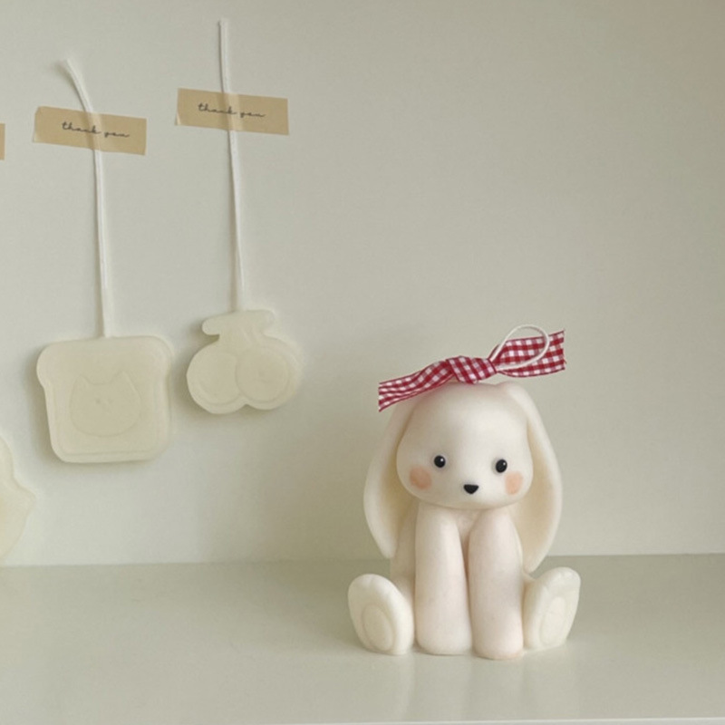 Sitting Rabbit Silicone Candle - Candle Making Activity review and price
