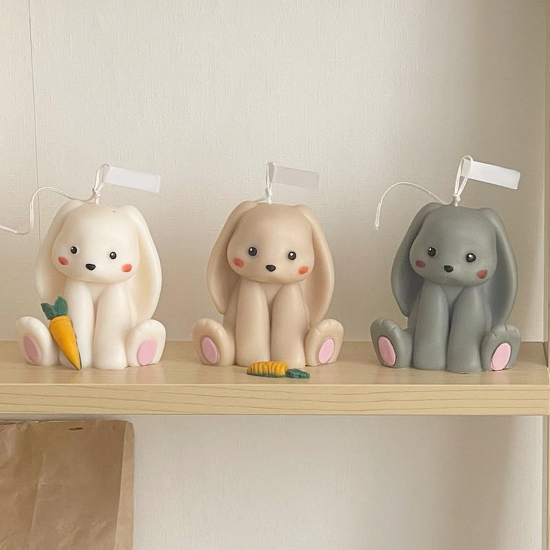 Sitting Rabbit Silicone Candle - Candle Making Activity review and price