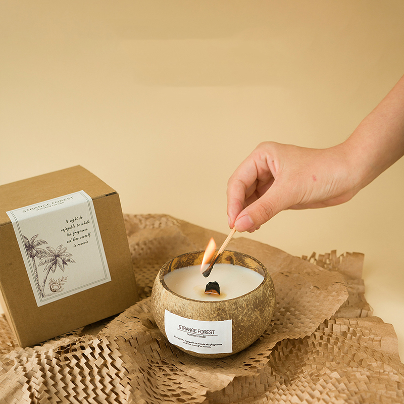 Coconut Shell Aromatherapy Can - Coconut Wax Flake review and price