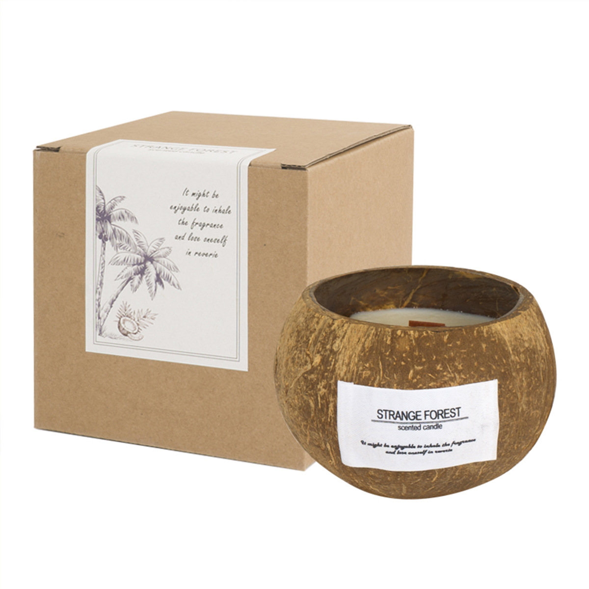 Coconut Shell Aromatherapy Can - Coconut Wax Flake review and price