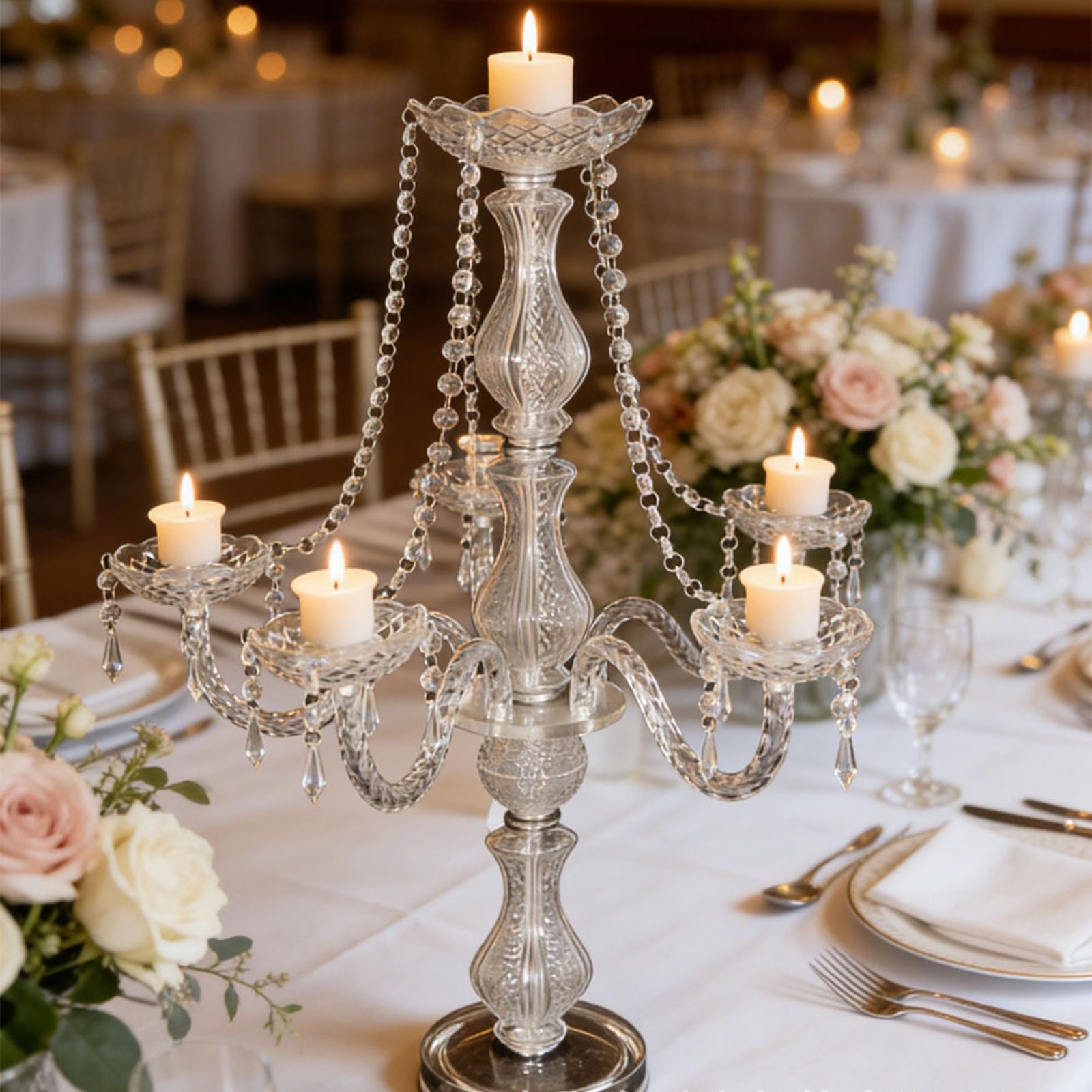Crystal Candelabra Elegant Wed - Candle Making Activity review and price