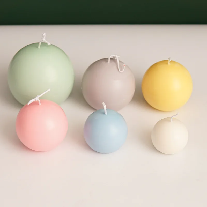 5-8cm Spherical Candle Plastic - Candle Making Kit review and price