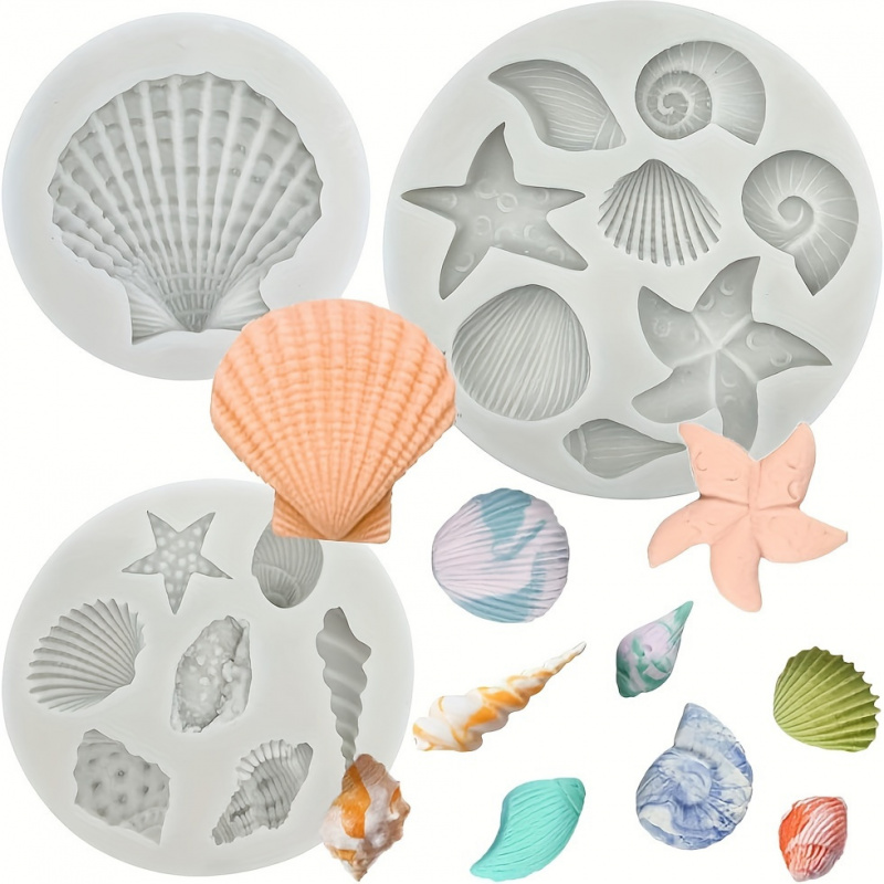3pcs/set, Shell Mold Set, Irre - Candle Making Kit review and price