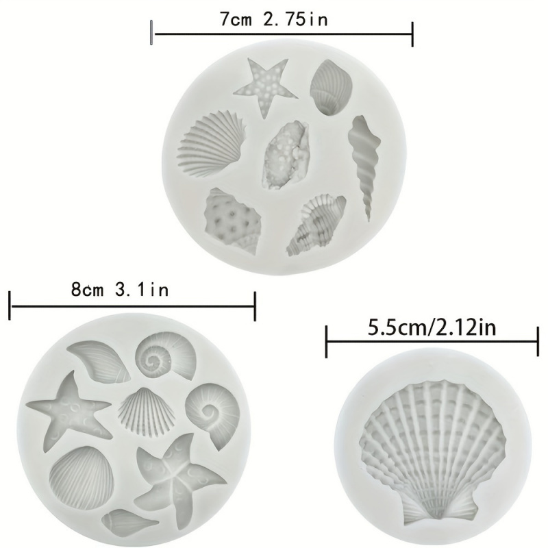 3pcs/set, Shell Mold Set, Irre - Candle Making Kit review and price