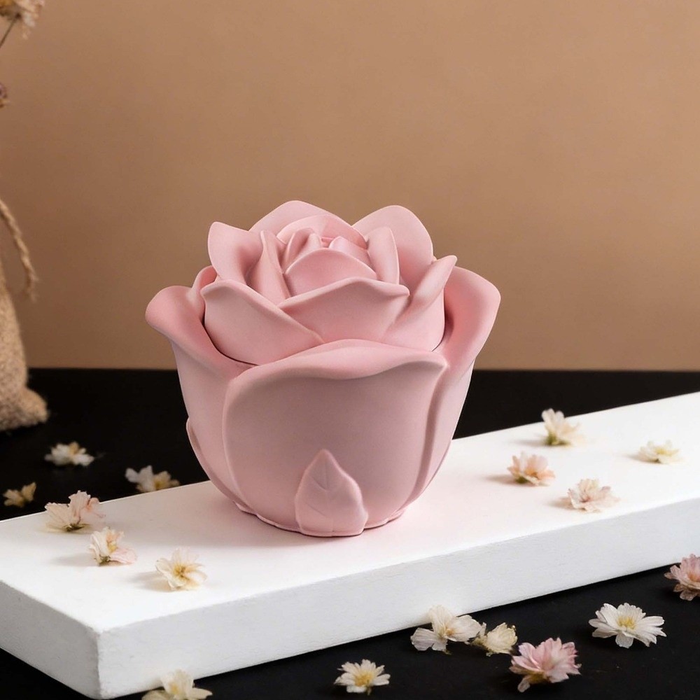 Candle Vessel Silicone Rose Fl - Candle Making Vessels review and price