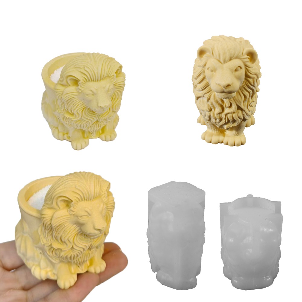 Lion Pot Silicone Molds Handma - Candle Making Vessels review and price
