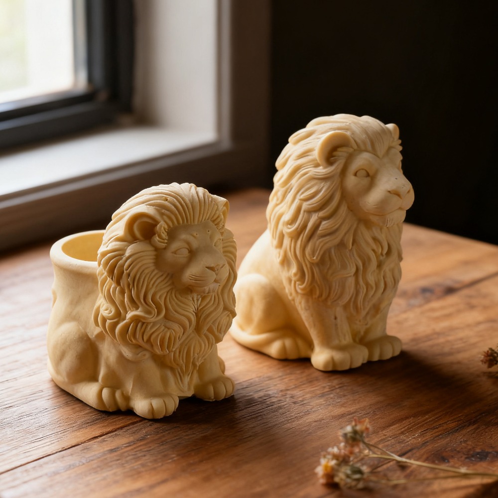 Lion Pot Silicone Molds Handma - Candle Making Vessels review and price