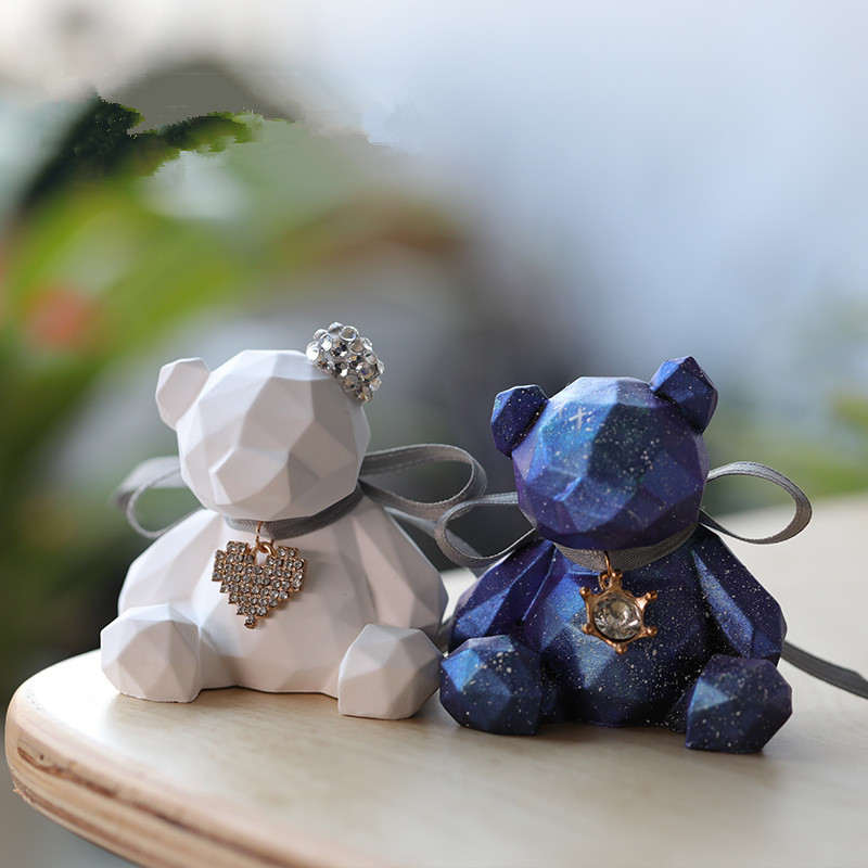 3D Stereo Bear Silicone Mold D - Candle Making Activity review and price