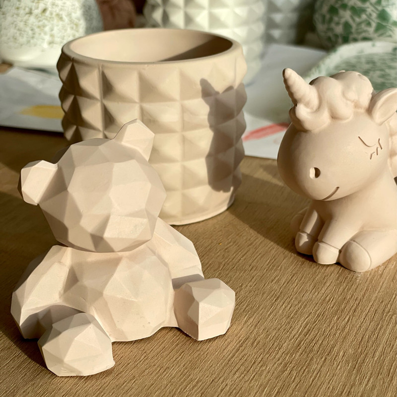3D Stereo Bear Silicone Mold D - Candle Making Activity review and price