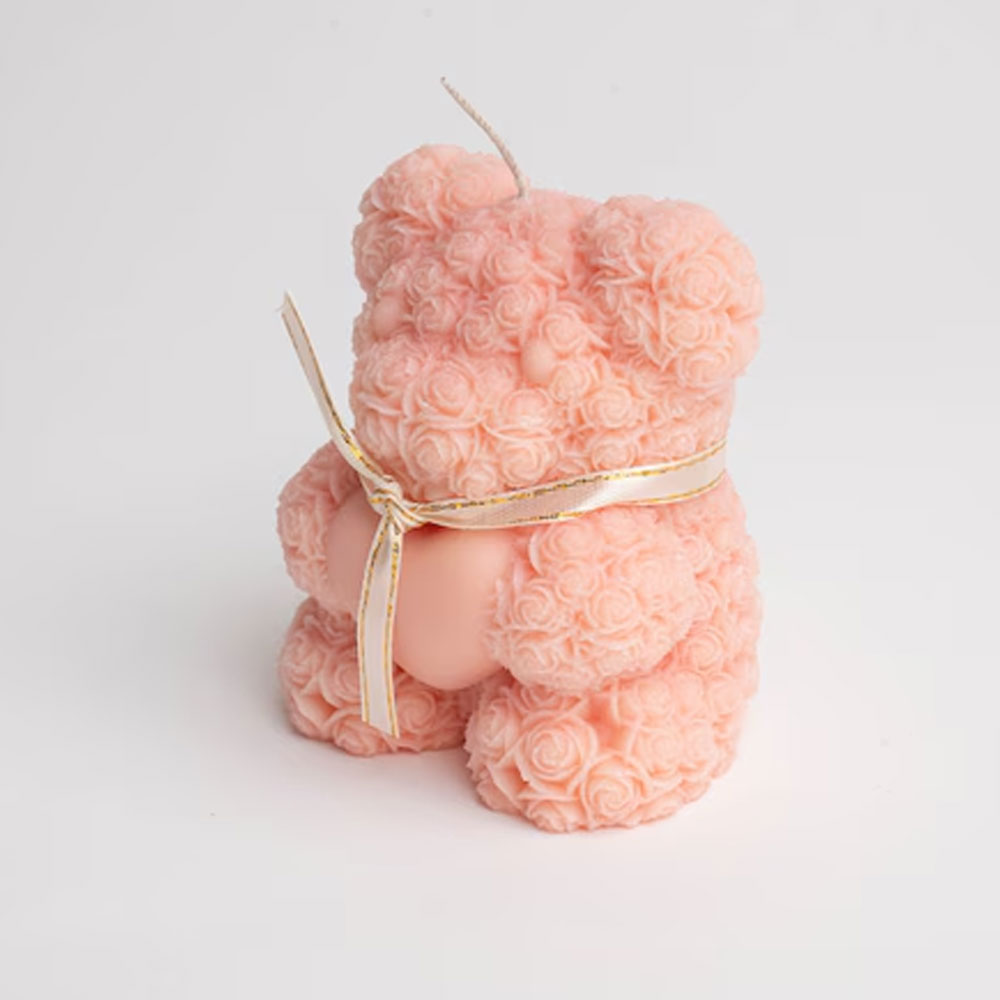 Teddy Bear Heat Rose Silicone  - Candle Making Kit review and price
