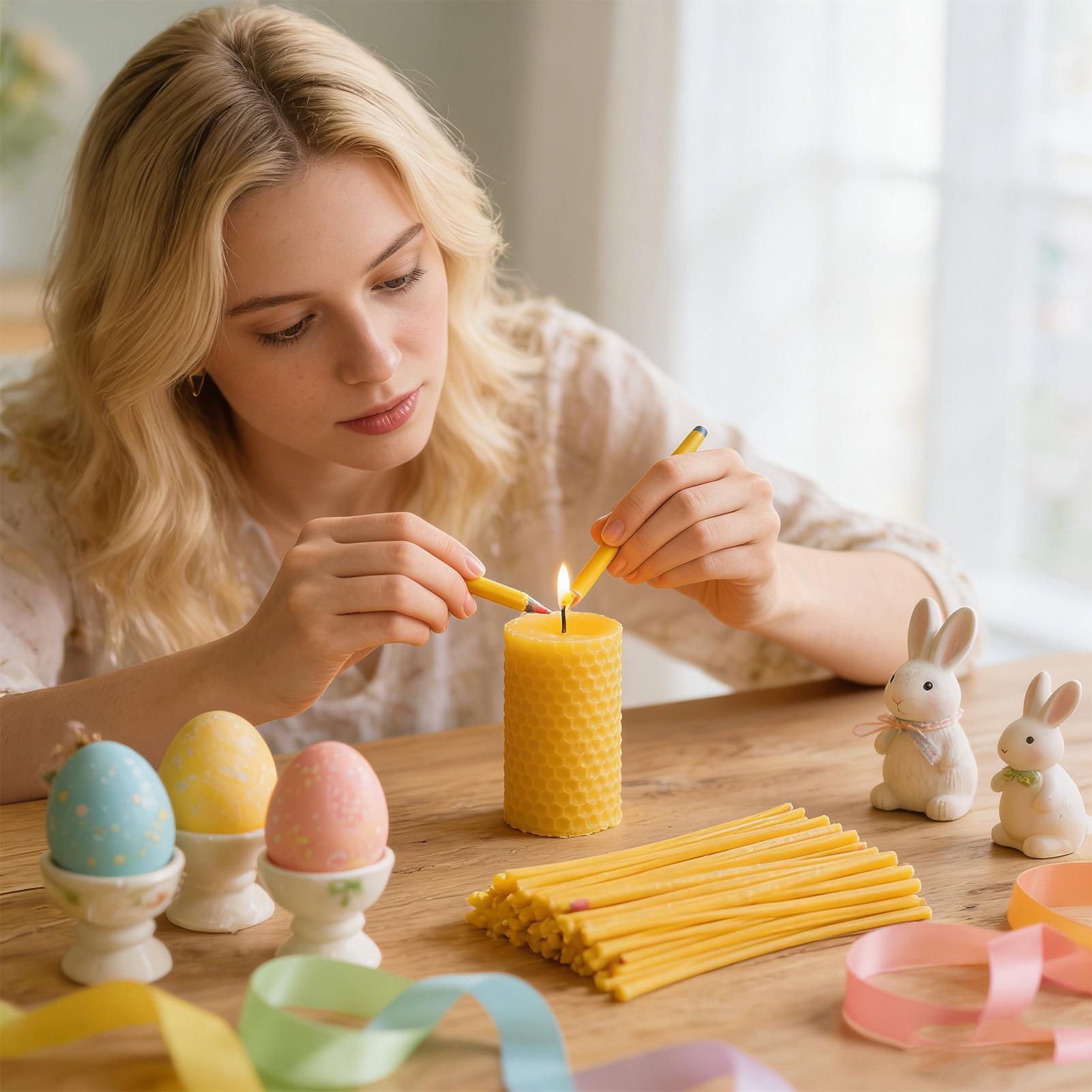 Egg Decorating Beeswax Sticks  - Candle Making Kit review and price