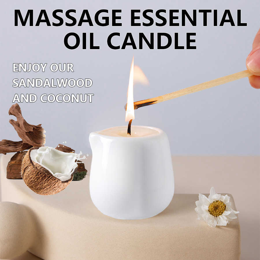 Fruity Scented Natural Massage - Coconut Wax Flake review and price