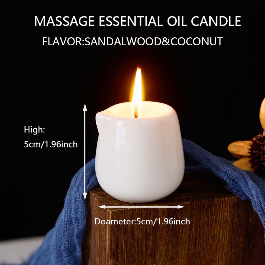 Fruity Scented Natural Massage - Coconut Wax Flake review and price