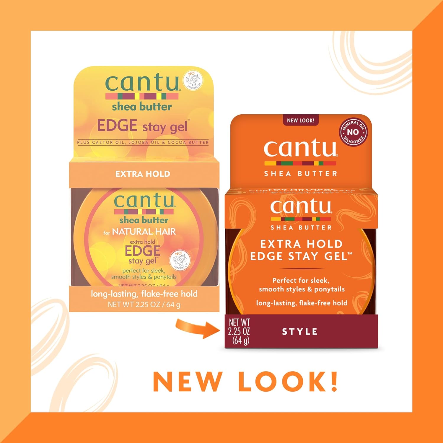 Cantu Edge Gel Shampoo & Condi - Coconut Wax Flake review and price