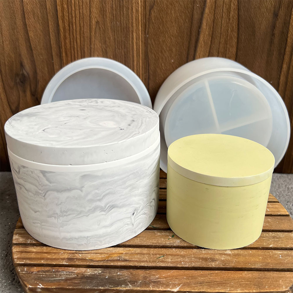 Round Cement Candle Canister S - Candle Making Vessels review and price
