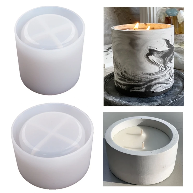 3 Sizes Round Cement Concrete  - Candle Making Vessels review and price