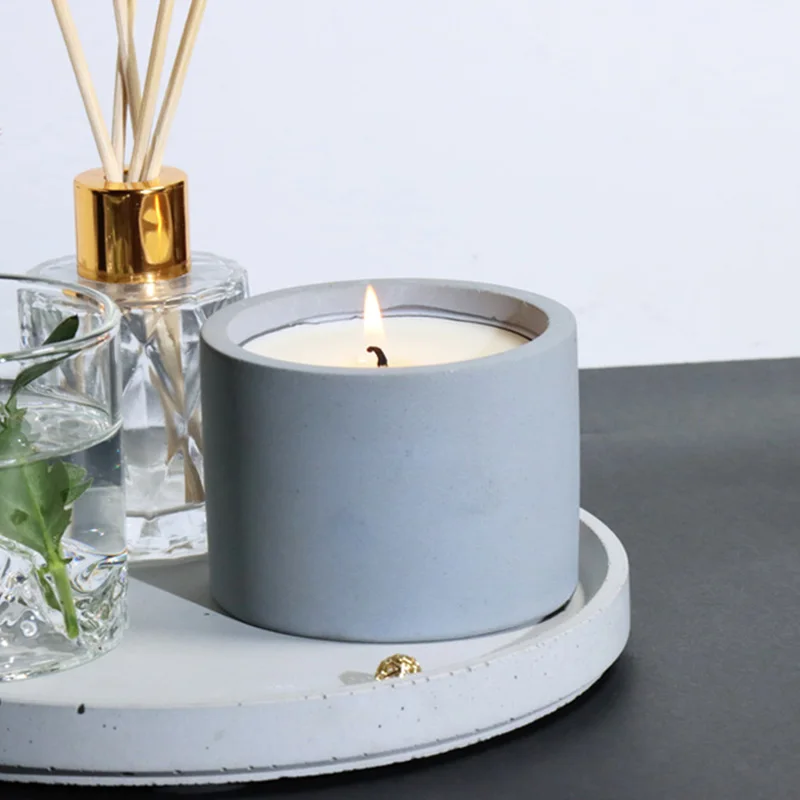 3 Sizes Round Cement Concrete  - Candle Making Vessels review and price