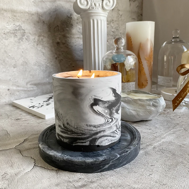 3 Sizes Round Cement Concrete  - Candle Making Vessels review and price